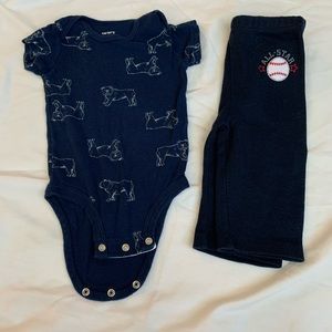 Bundle boy onesie and pants